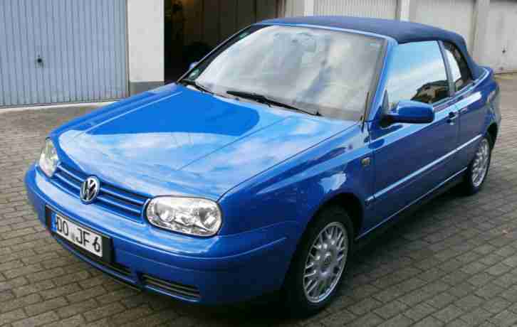 VW Golf 4 Cabrio Highline,2.0,Tüv 7/15,Klima,4x EFH,Servo,ZV,E-Dach,Tempomat...