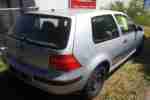 VW Golf 4, silber met., 1, 6l, 17.03.1999, TÜV AU neu