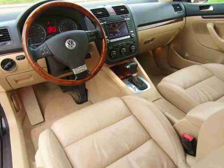 VW Golf 5 V Highline Automatik Leder Diesel 1, 9 TDI