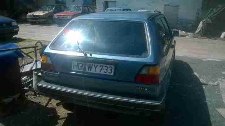 VW Golf..Bj.1986 fast 30Jahre ,Schiebedach,elektr .Spiegel.org 140000km,3.Hand