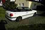 VW Golf Cabrio, Alufelgen, Tieferlegung 40 mm Auspuff