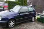 VW Golf III, TÜV bis 11 2014, 8 fach bereift, KM Stand