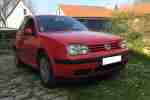 VW Golf IV 1.9 TDI mit Klima HU und AU 09 2016 läuft