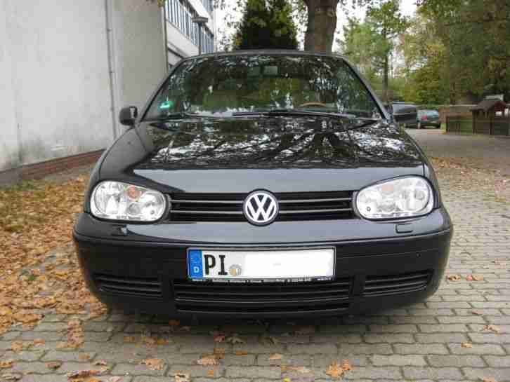 VW Golf IV Cabrio 2.0 Automatik, Leder, elektr. Stoffverdeck, AHK