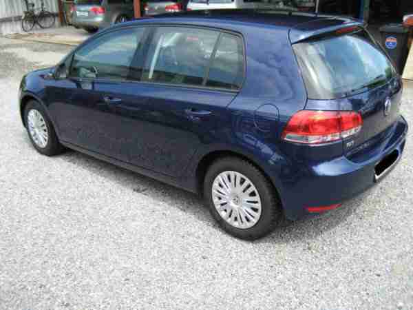 VW Golf VI, 2.0 TDI, 81 KW, 4-türig, Euro 5, 130 tkm, Scheckheft