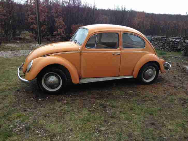 VW Käfer Bj 1967 Oldtimer Mit Doku