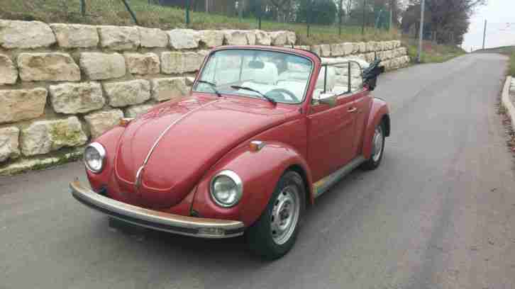 VW Käfer Cabrio 1303 Erstzulassung 11/1972