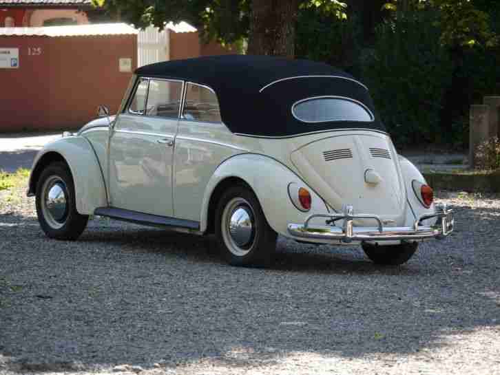 VW Käfer Cabrio 1962 - Topseller Oldtimer Car Group.