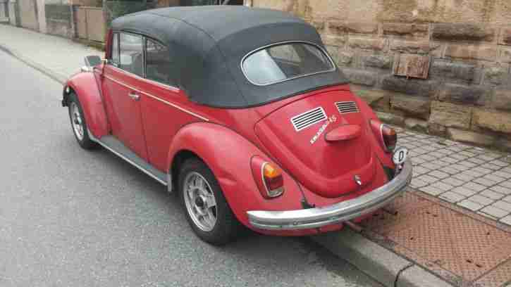 VW Käfer Cabrio Erstzulassung 1970 Original Karmann