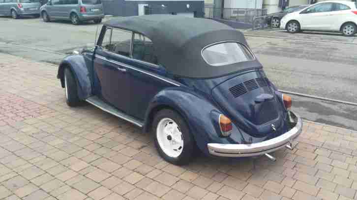 VW Käfer Cabrio Erstzulassung 1970 Original von Karmann