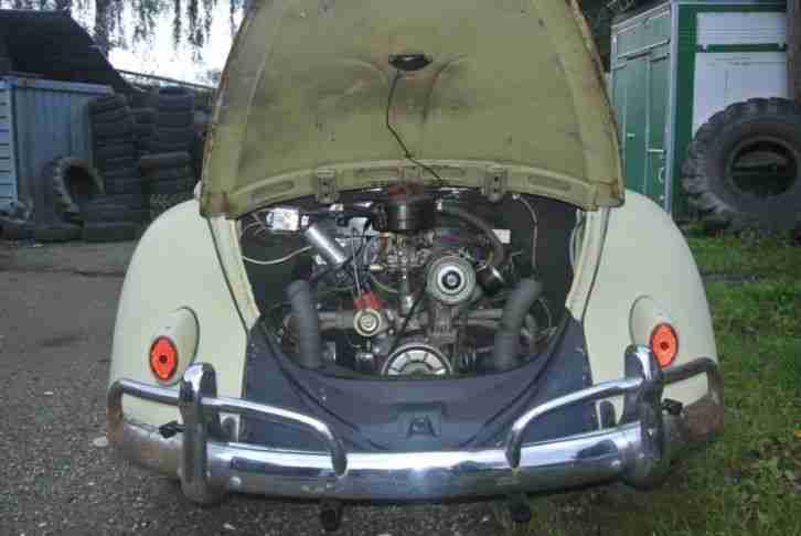 VW Käfer Ratte BJ61 kompletter Neuaufbau; Dickholmer
