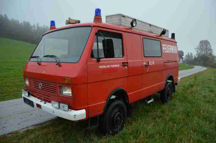 VW LT 281 291 Kastenwagen 4x4 Ex Feuerwehr, 66 KW