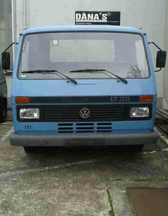 VW LT 35 Pritsche Benziner LPG Flüssiggas Grüne