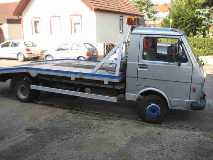 VW LT 50 Abschleppwagen Autotransporter Seilwinde