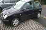 VW POLO 1, 2 LITER 55 PS in SCHWARZ ; ABS WINTERREIFEN