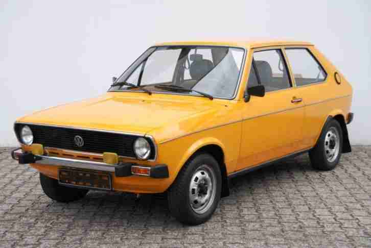 VW POLO 1. Serie mit Chromstoßstangen L Version