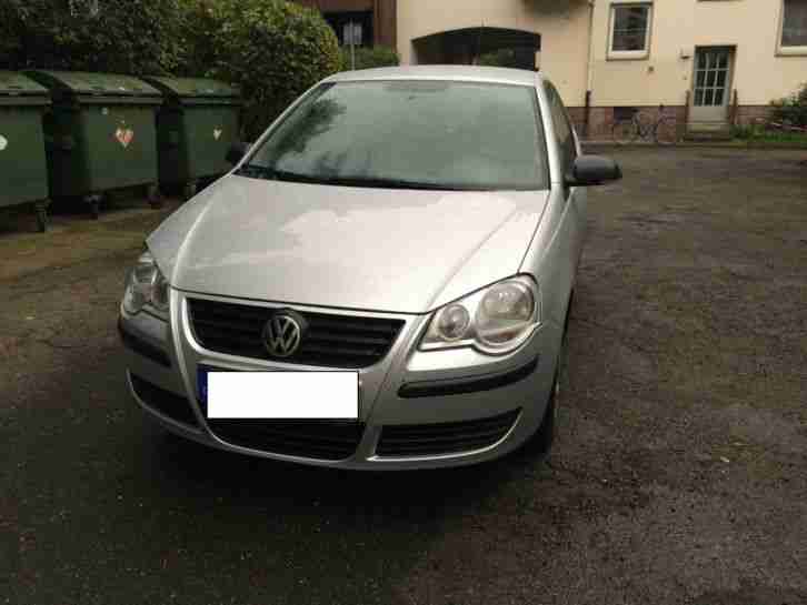 VW POLO 9N3 Silver - 1.2 Tüv 07/17 Vw Checkheft Baujahr 2008 Ab 1,- NUR 1 TAG