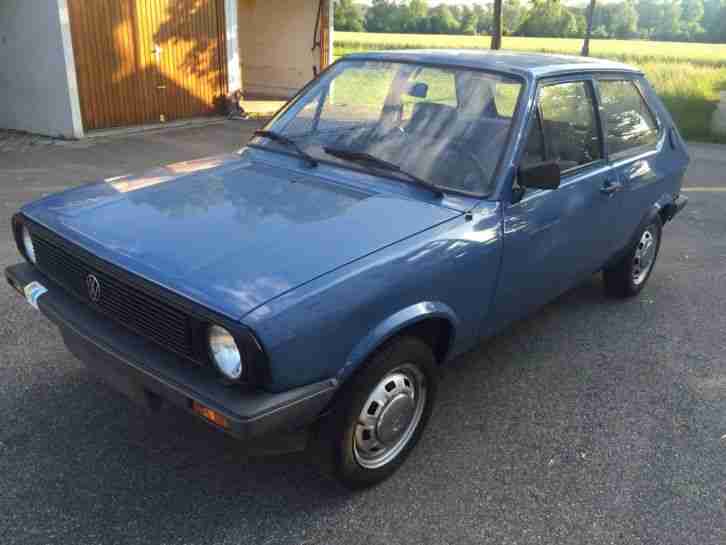VW POLO LX Bj 1981 mit original 77000 km UNGLAUBLICHER ZUSTAND !!! wie neu H-Ken