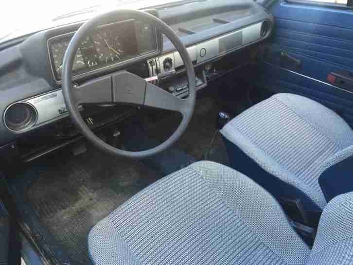 VW POLO LX Bj 1981 mit original 77000 km UNGLAUBLICHER ZUSTAND !!! wie neu H-Ken