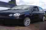 VW Polo 9N schwarz 4türig