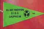 VW Schwimmwagen, 20 Int. Treffen, Wimpel von 1981,