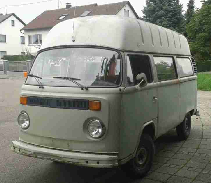 VW T 2 Typ 23 mit 51 kw Motor Automatik Hochdach