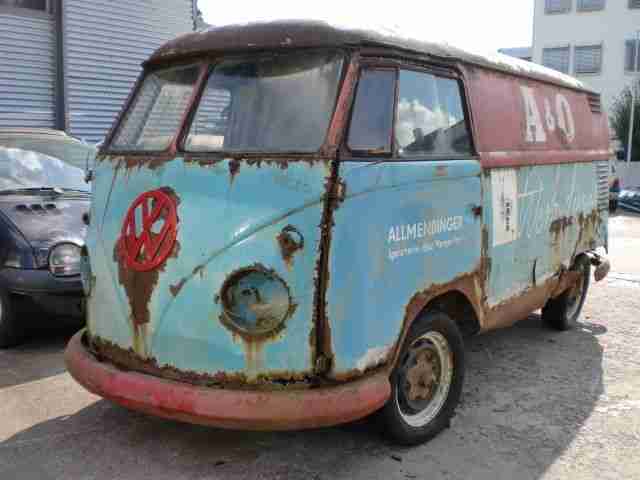 VW T1 Bus Kasten zum richten