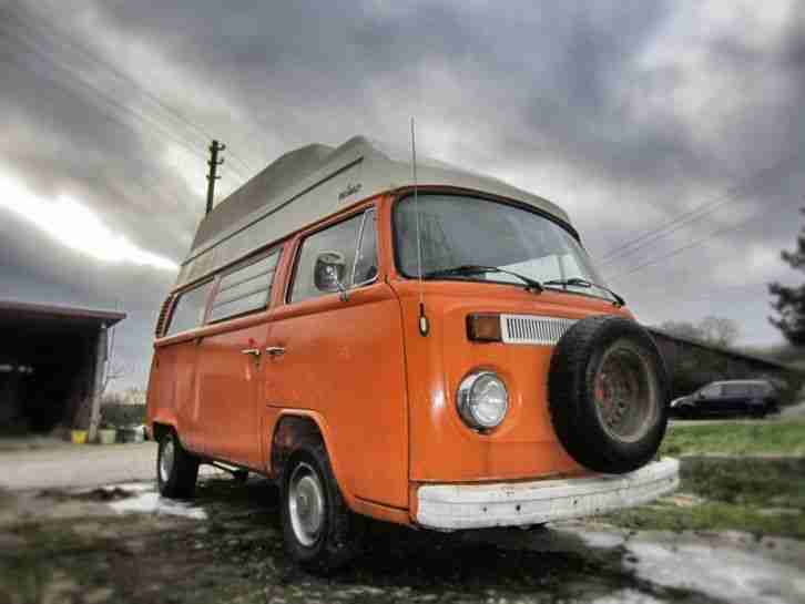 VW T2 T2b Baujahr 1974 mit Westfalia Ausstattung SO 70 Camper