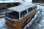 VW T2b L 1978 2, 0l Schaltgetriebe 9 Sitzer Luxus Bus