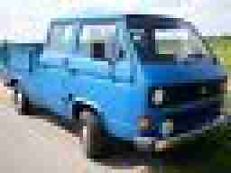 VW T3 Bus DOKA Ford V6 140 PS Doppelkabine Pritsche "Ex-Luffi" Bulli