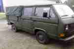 VW T3 DOKA 1, 7 Diesel 5 Gang Bundeswehr