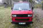 VW T3, Multivan, Rot, LKW Zulassung, 1.6 Turbodiesel,