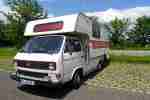 VW T3 Pritsche mit Tischer Absetzkabine 2.0 ltr 70 PS