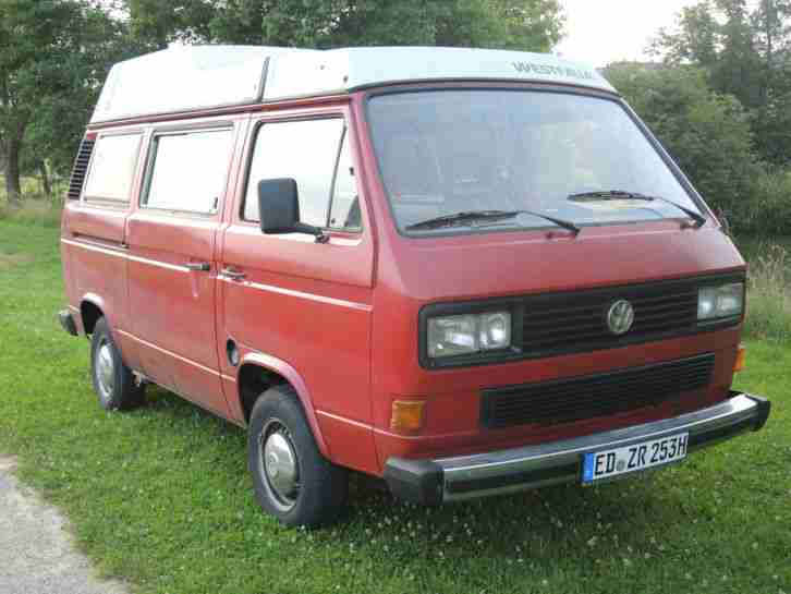 VW T3 Westfalia H Kennzeichen 1981 1, 9D