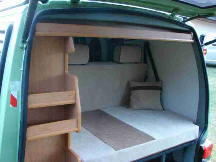 VW T4 2.5 TDI Multivan Wohnmobil Hubdach Neulackierung Klima Chromfelgen