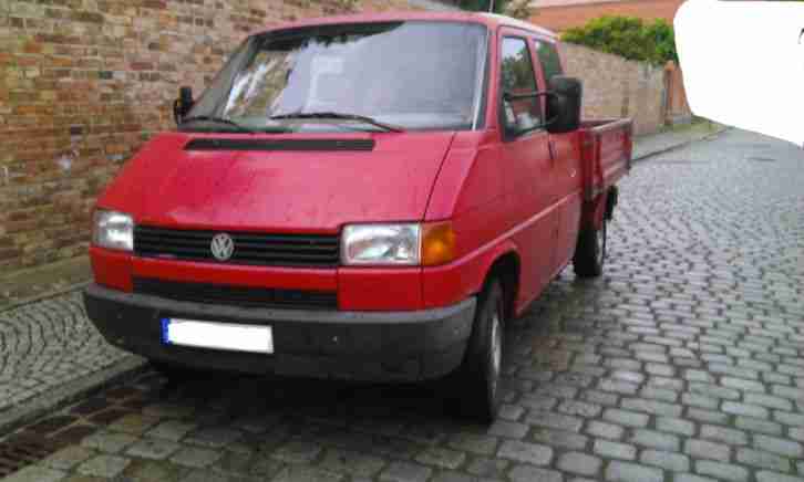 VW T4 Doka 2.4 Sauger Diesel 5 Sitzer voll fahrbereit