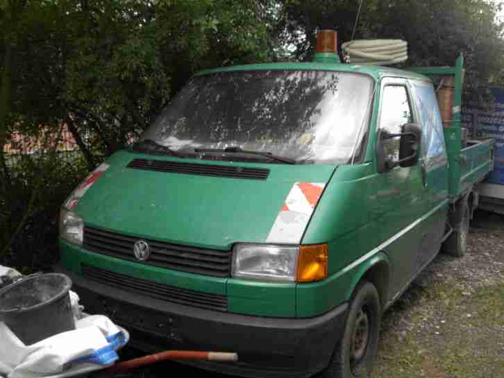 VW T4 Doka Pritsche mit Kipper LKW Zulassung