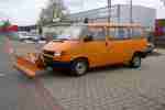 VW T4 Kastenwagen m.Schneepflug Bertsche UL20, AHK,