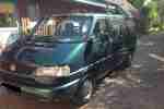 VW T4 Multivan Family grün metallic, EZ 11 1998 ca.