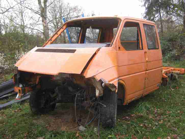 VW T4 Pritsche 2,4D Rohkarosse mit Brief Unfall ABS LKW offener Kasten 1991