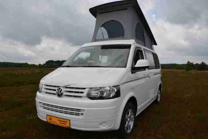 VW T5 Aufstelldach 4 Zyli Wohnmobil Standheizung Küche ALU Neufahrzeug 200 Km !!