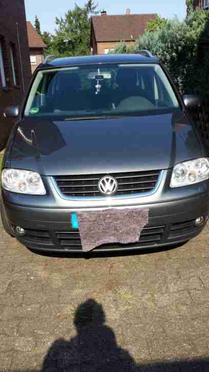 VW Touran 2,0 TDI-DPF-DSG Highline-8/2006-150750 km-2.Hand-Automatik-Unfallfrei
