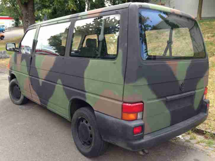 VW Transporter T4 2, 4 Diesel Bundeswehr 1.Hand Armee