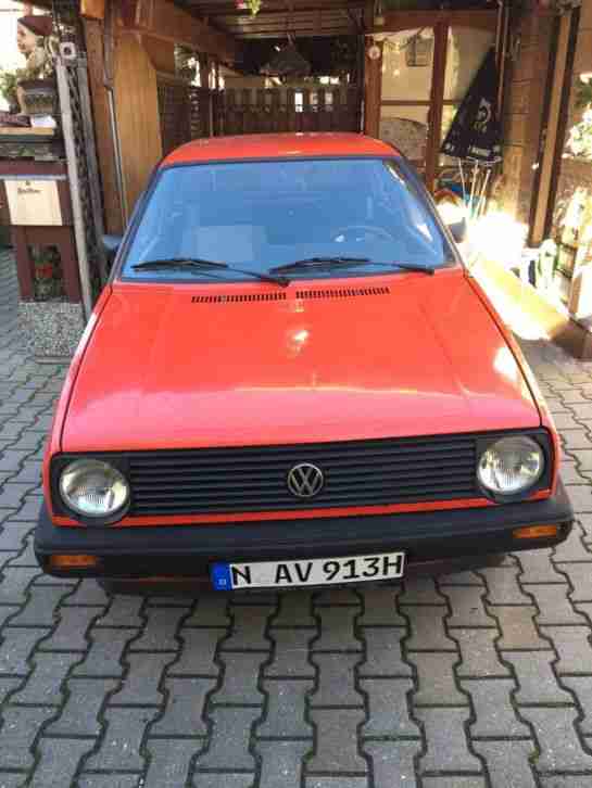 VW golf 2 Baujahr 1983 H Kennzeichen