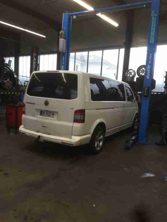 VWT5 Doppelkabin PLUS Bj 11.2005 1,9TDI 105PS 5-Sitzer Bis6 sitz mörg! TÜV 02/20