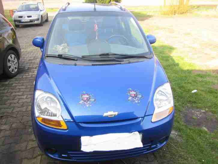 Verkaufe blauen Cevrolet Matiz