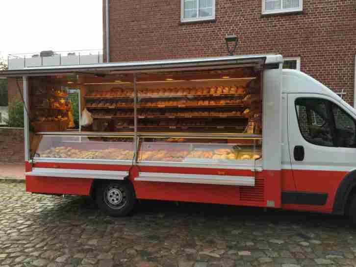 Verkaufswagen Backwaren Lebensmittel Verkaufsfahrzeug Borco Höhns Selbstfahrer