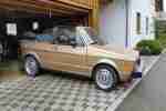 Volkswagen Golf Cabrio Rabbit Chromstoßstangen Klima Bj