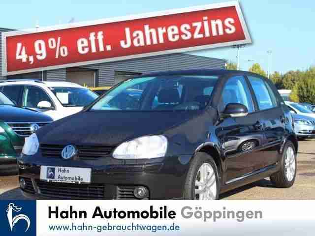 Volkswagen Golf V 1.6 FSI Goal Einparkh Sitzh Temp LM