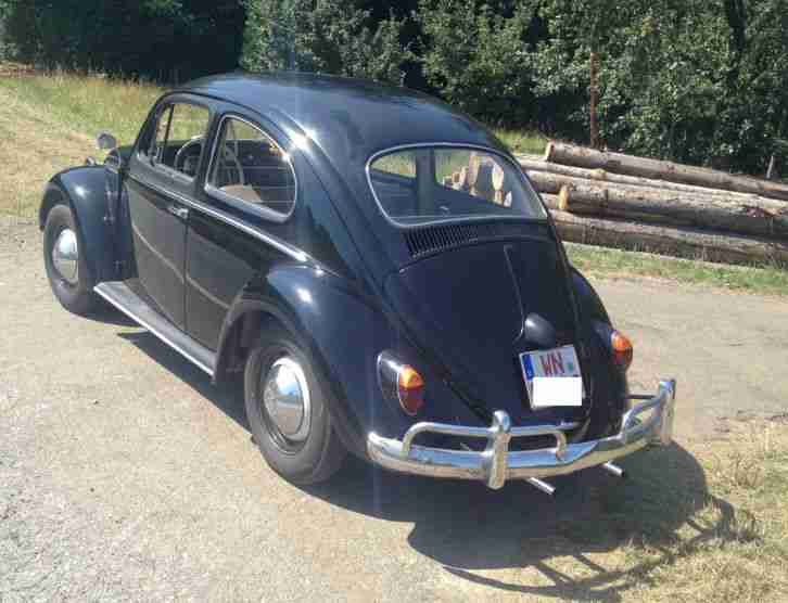 Volkswagen Käfer Typ 11 Exportmodell Baujahr 1960 95000km schwarz 1. Hand
